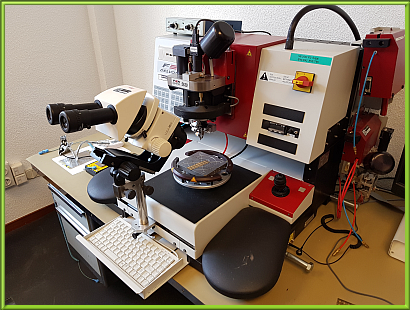 SEMIAUTOMATIC WIRE BONDING MACHINE