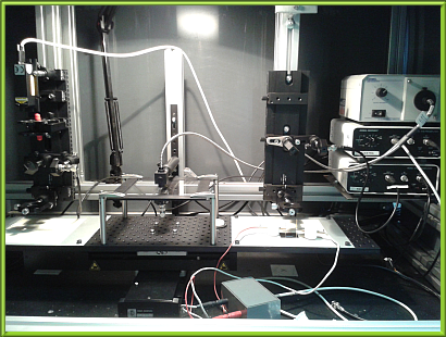 Laser-beam induced current measurement system