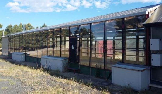 solar dryer at CEDER