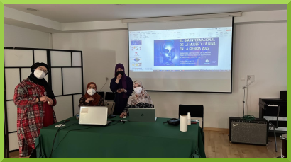 14th February 2022. Día Internacional de la Mujer y la Niña en la Ciencia “From Argelia to Madrid: our PhD travel discovering graphene for a sustainable World”