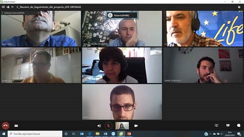 Tercera reunión de seguimiento del proyecto LIFE-DRY4GAS